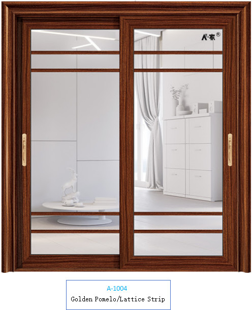 Pintu geser tahan korosi untuk balkon, ruang tamu, ruang konferensi, dll.