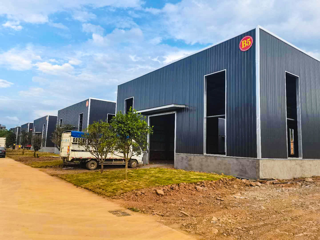 Hot-dip Galvanized Prefabricated Steel Structure Metal Material Warehouse Bangunan Untuk Lokakarya