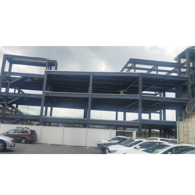 Struktur Baja Mezzanine Lantai Gudang Indoor Platform Baja Mezzanine Untuk Gudang