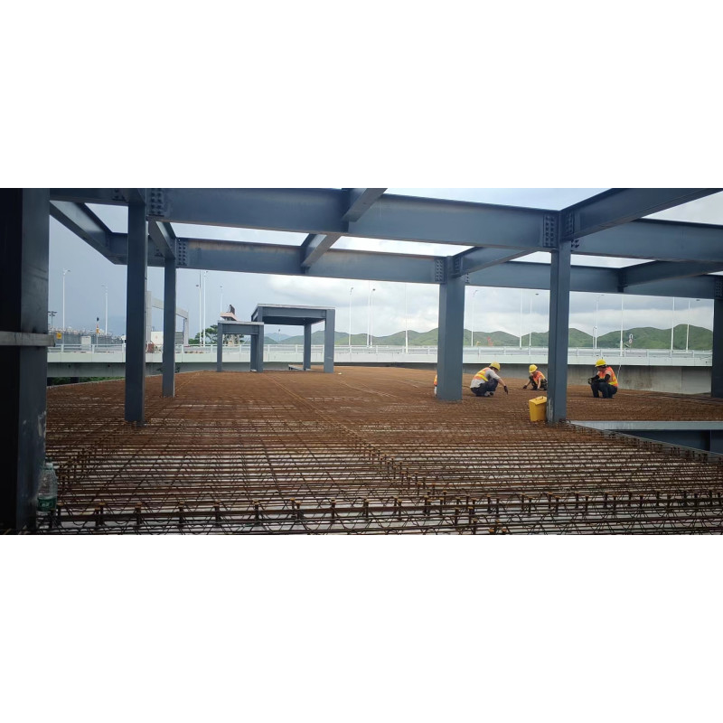 Struktur Baja Mezzanine Lantai Gudang Indoor Platform Baja Mezzanine Untuk Gudang