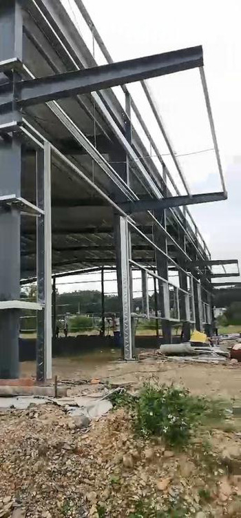 Jenis Baru Bangunan Prefabrikasi Struktur Baja Konstruksi Pabrik Prefab