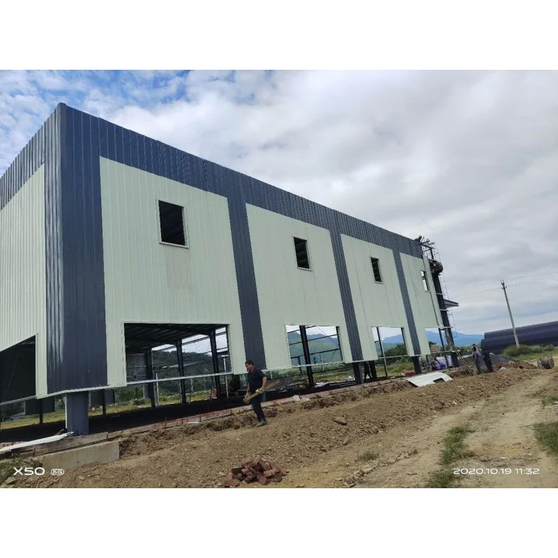Galvanized Steel Downpipe dan Rolling Door Komponen Esensial untuk Steel Constructed Workshop